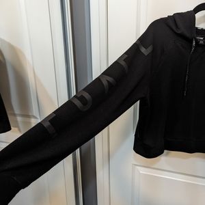 Women's Flag nor Fail light weight cropped Hoodie